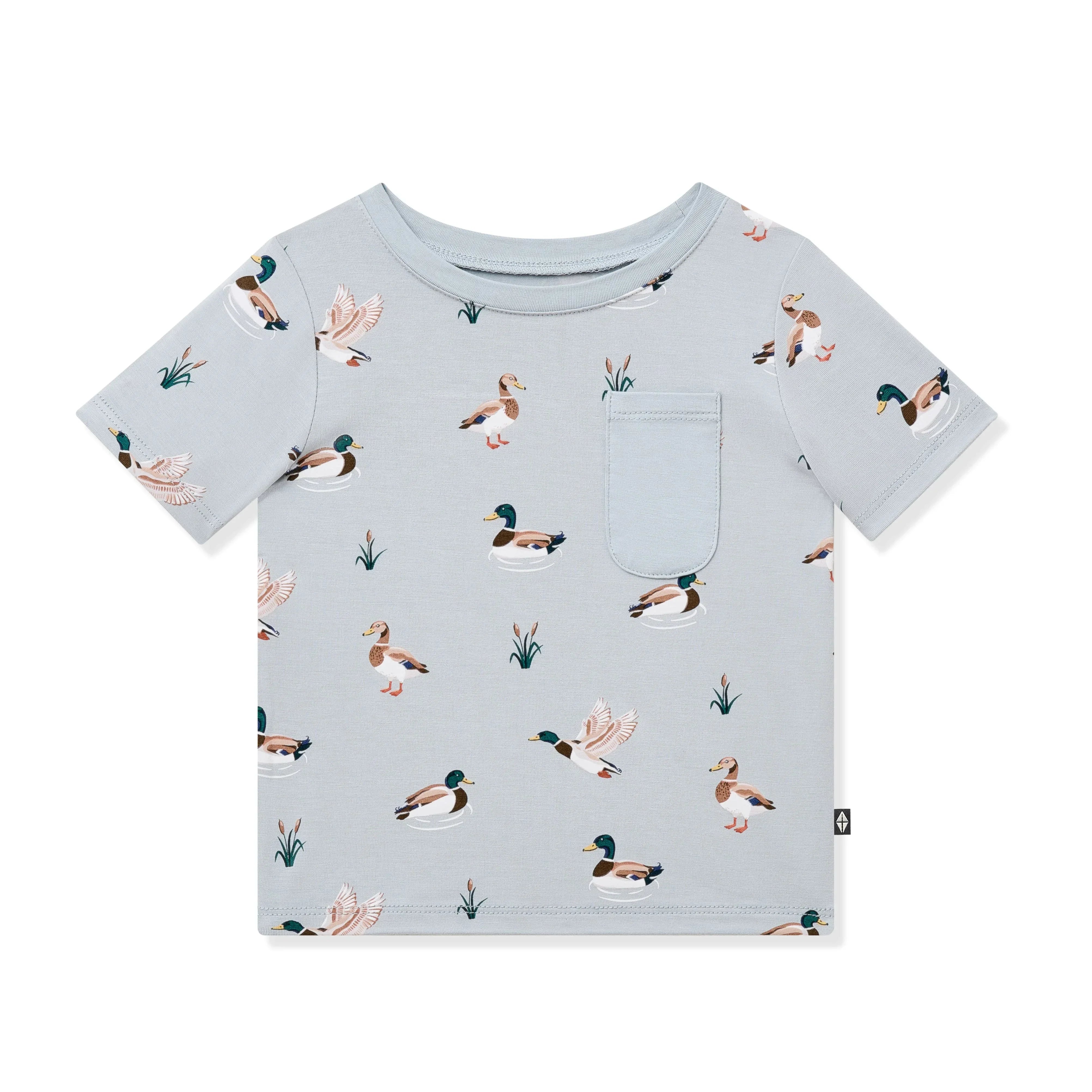 Toddler Crew Neck Tee in Mallard Duck Secondary image