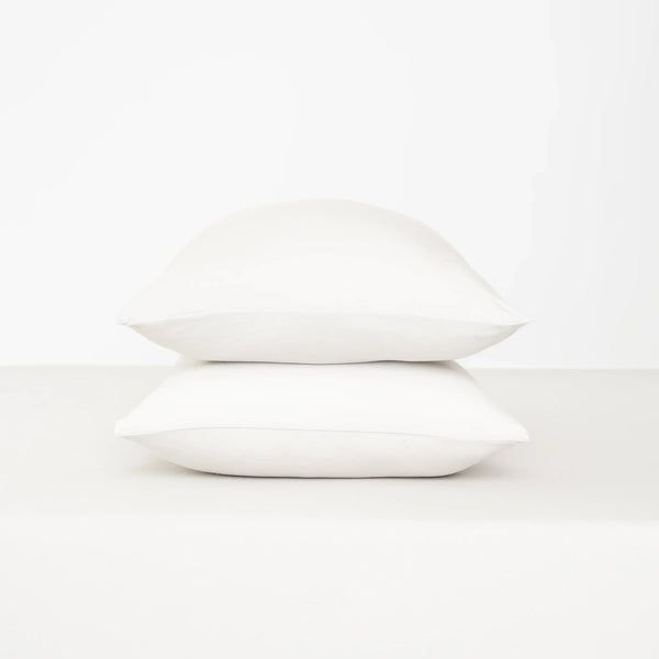 Fitted Sheet with Pillowcases in Cloud