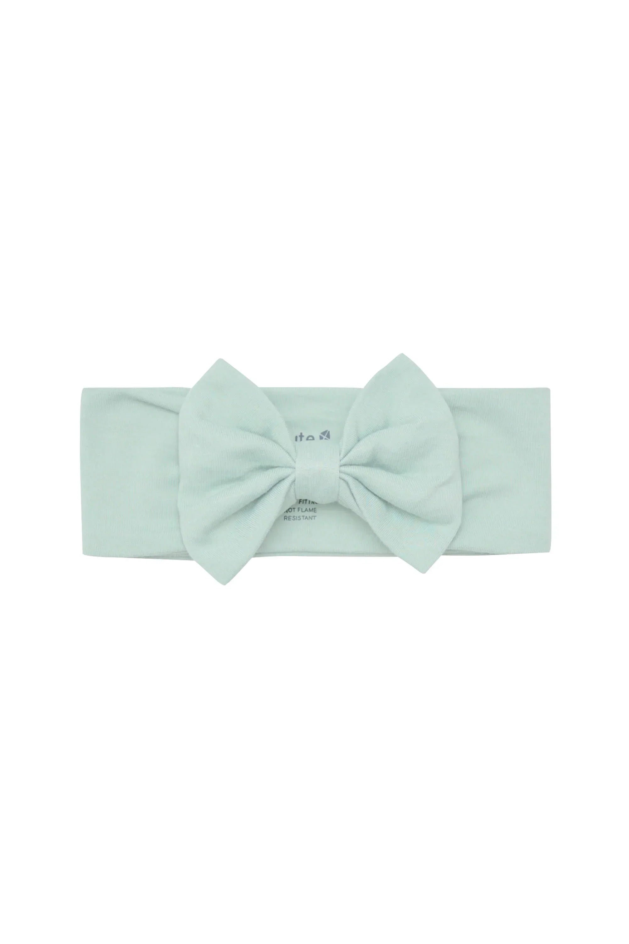 Bow Headband in Sage Secondary image