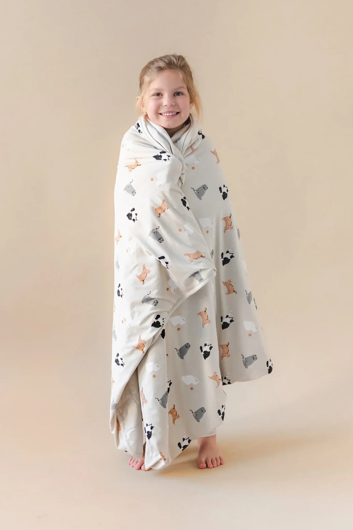 Toddler Blanket in Fluffy Cat 1.0 Main image