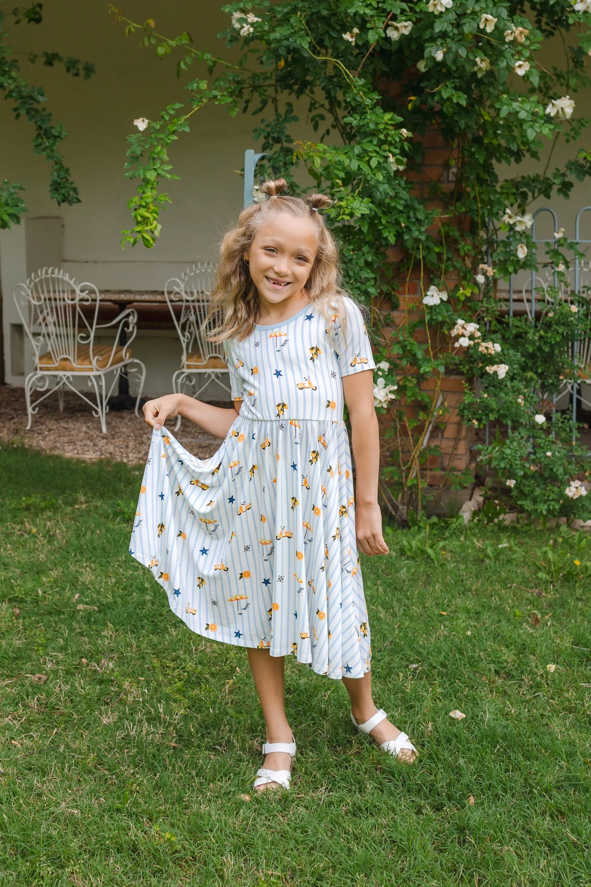 Twirl Dress in Amalfi Coast Main image
