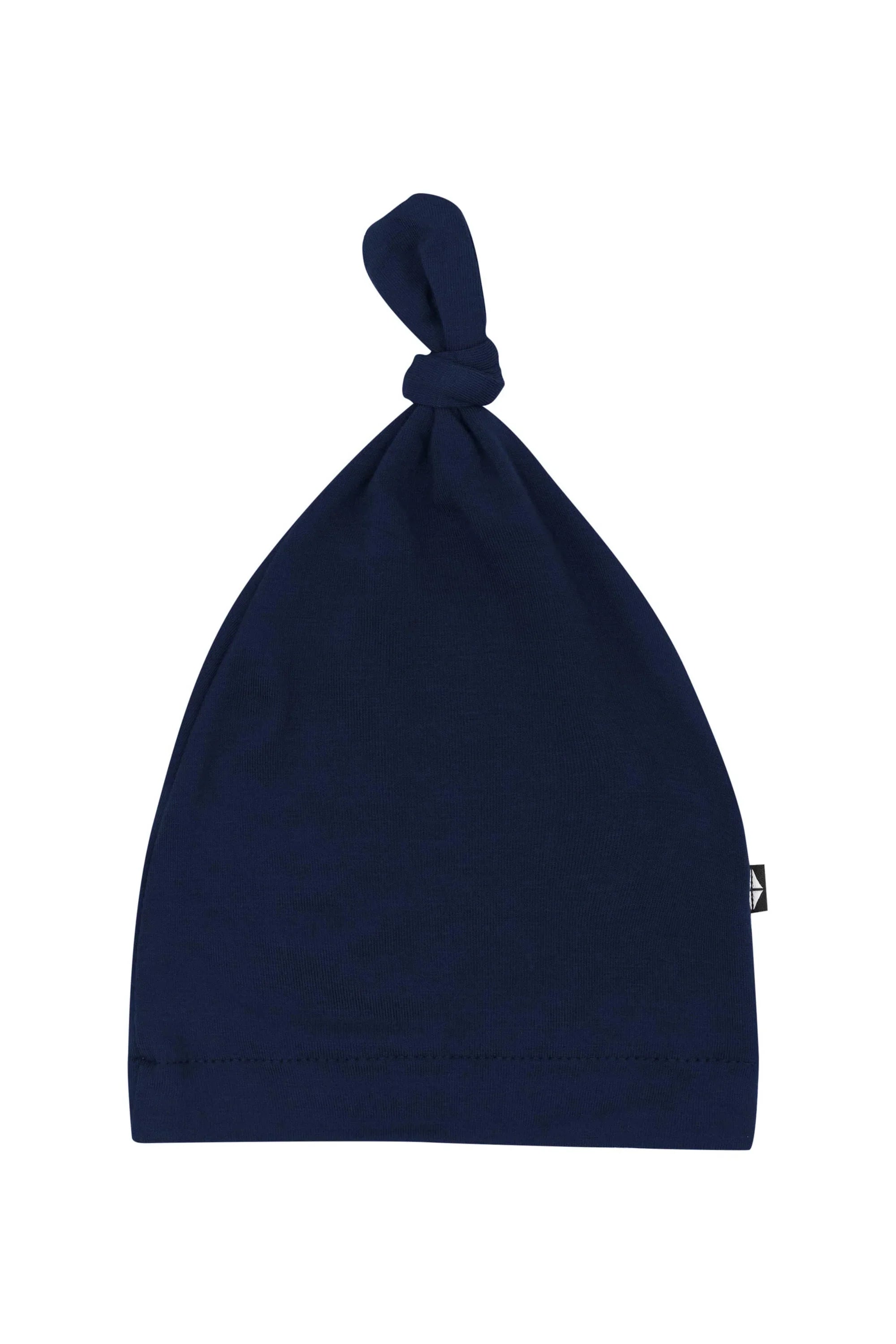 Knotted Cap in Navy Secondary image