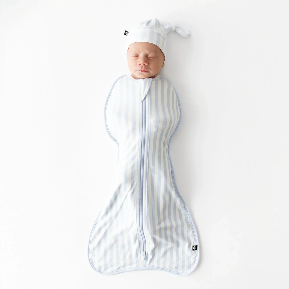 Swaddle Bag in Small Mist Stripe 0.5 Main image