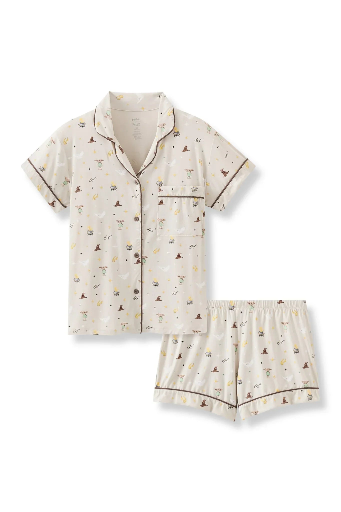 Women's Short Sleeve Pajama Set in Starry Icon Secondary image