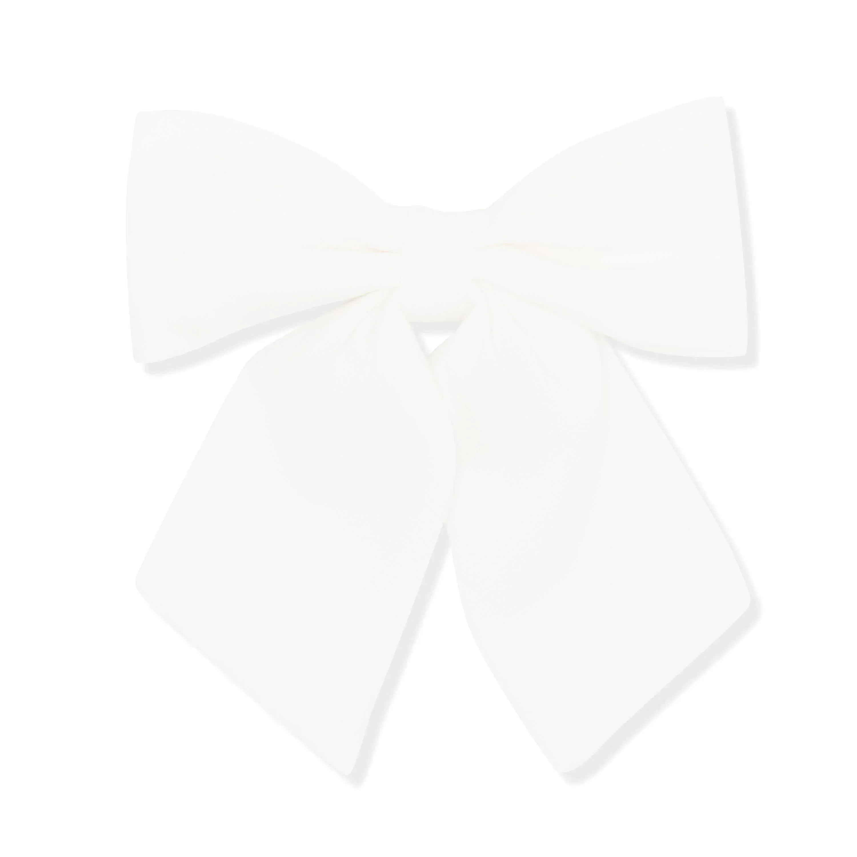 Large Alligator Clip Bow in Cloud Secondary image