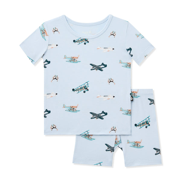 Short Sleeve Pajamas in Take Off