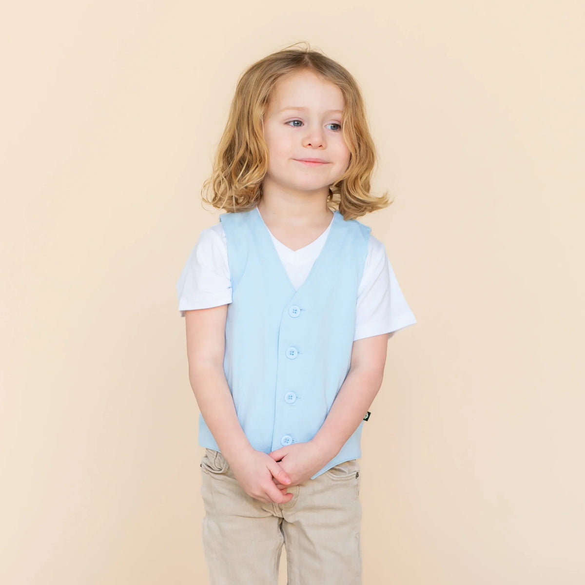 Tuxedo Vest in Breeze Main image