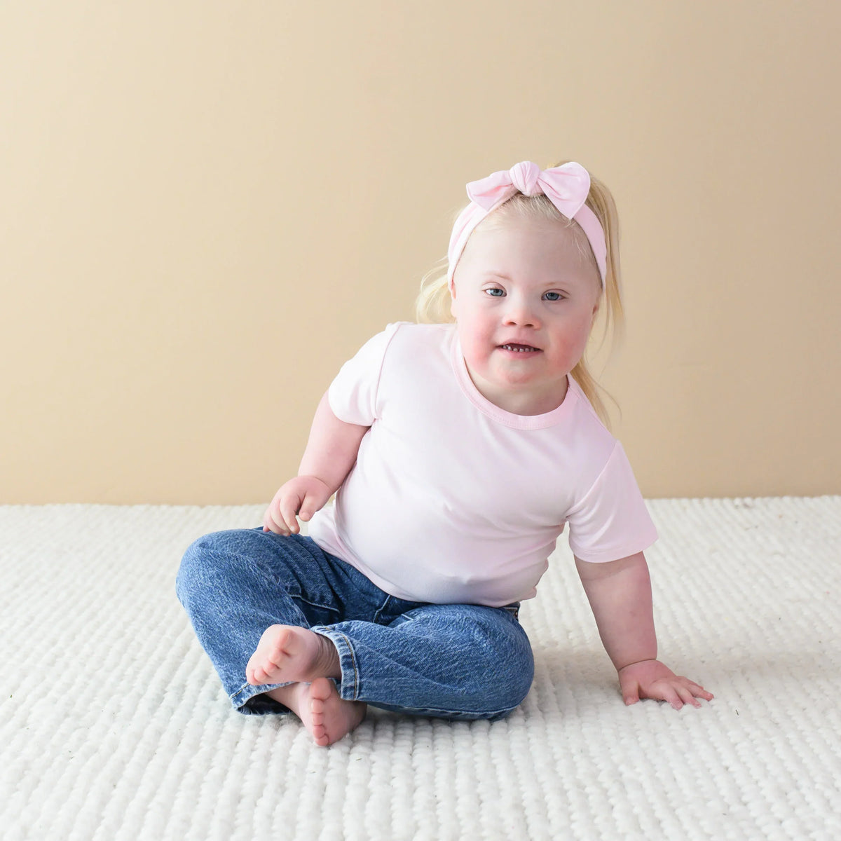 Toddler Basic Tee in Sakura Main image