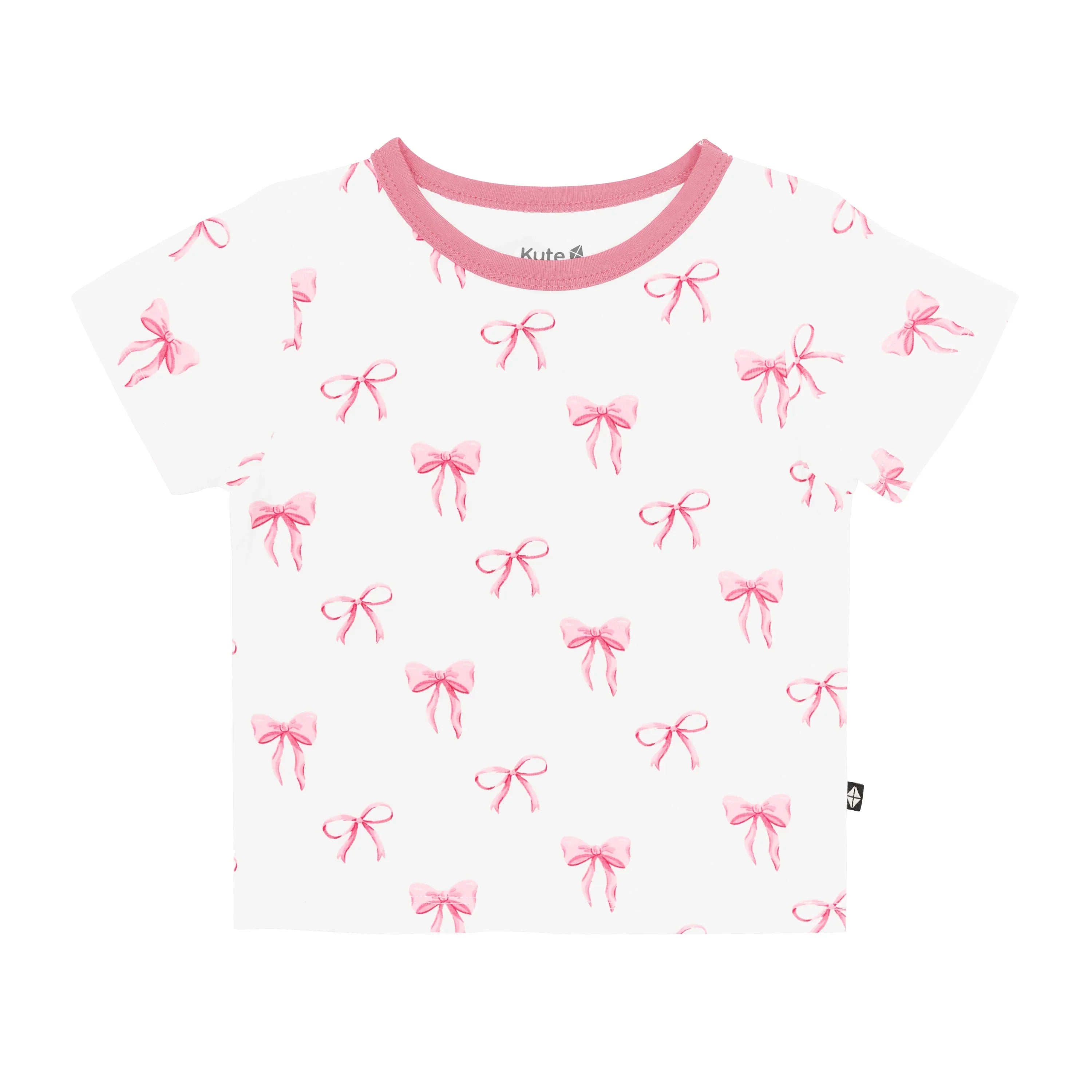 Toddler Basic Tee in Bow Secondary image