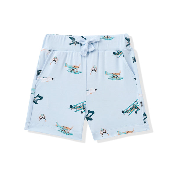 Drawstring Short in Take Off
