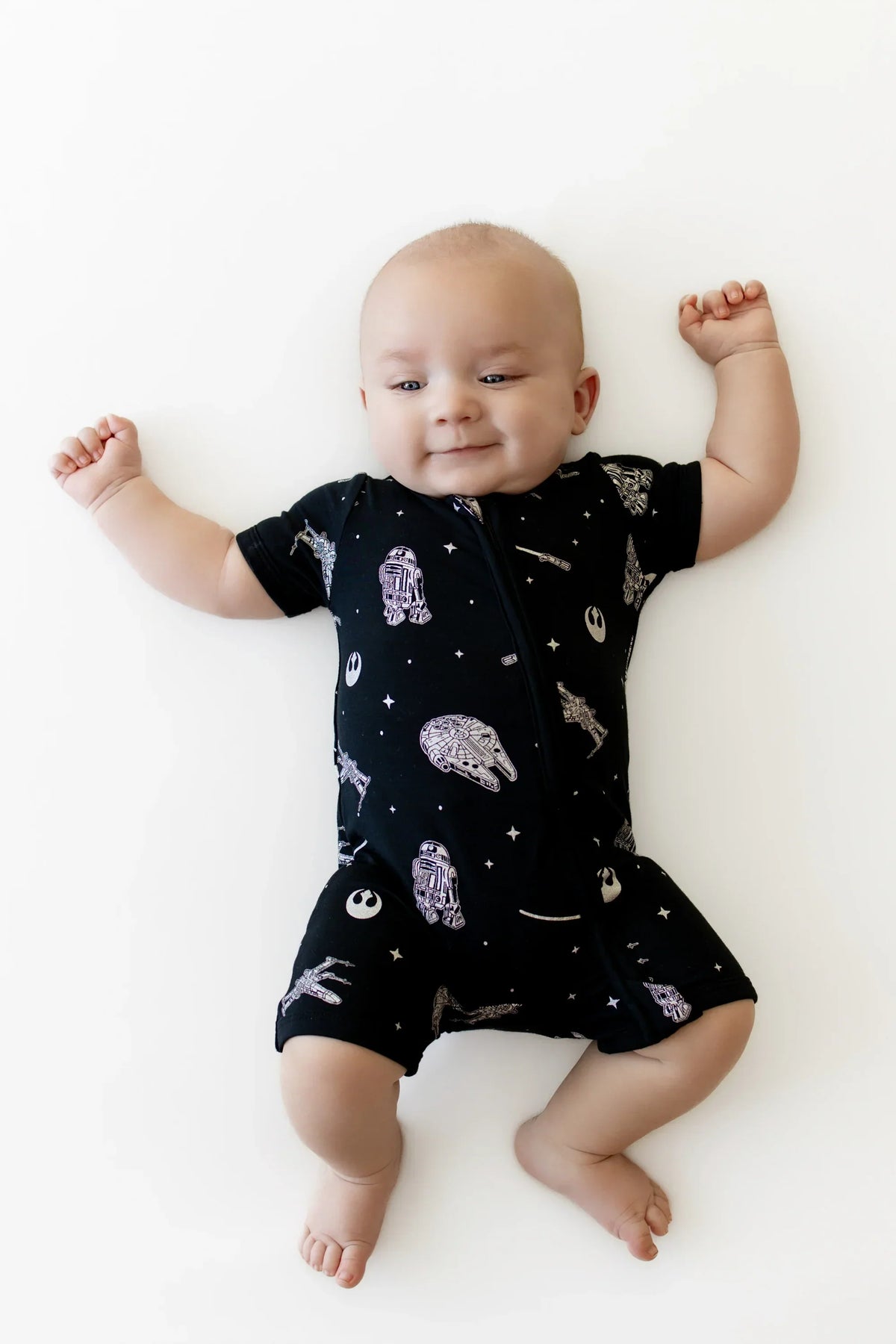 Zipper Shortall Romper in STAR WARS™ Main image