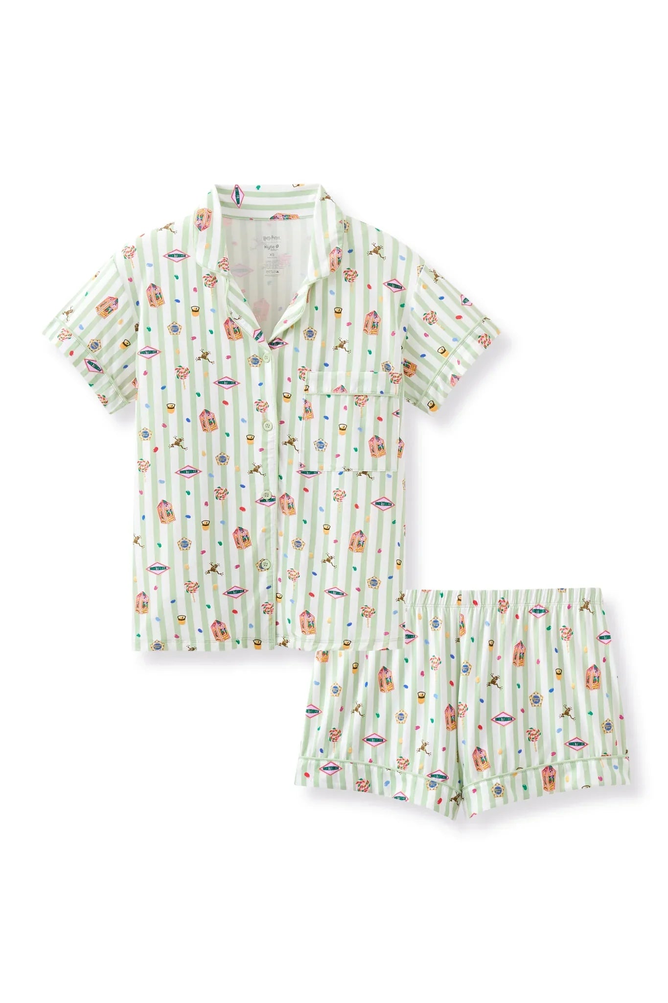 Women's Short Sleeve Pajama Set in Honeydukes Secondary image