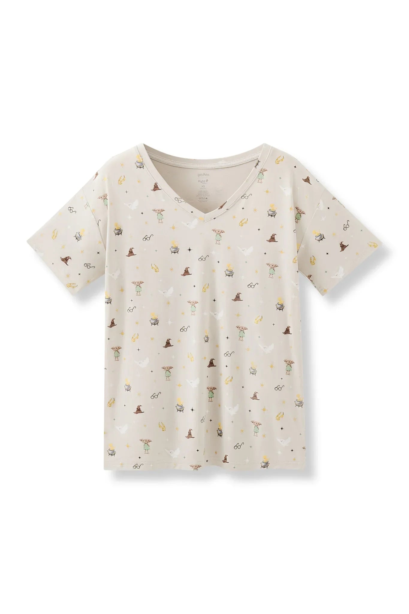 Women's Relaxed Fit V-Neck in Starry Icon Secondary image