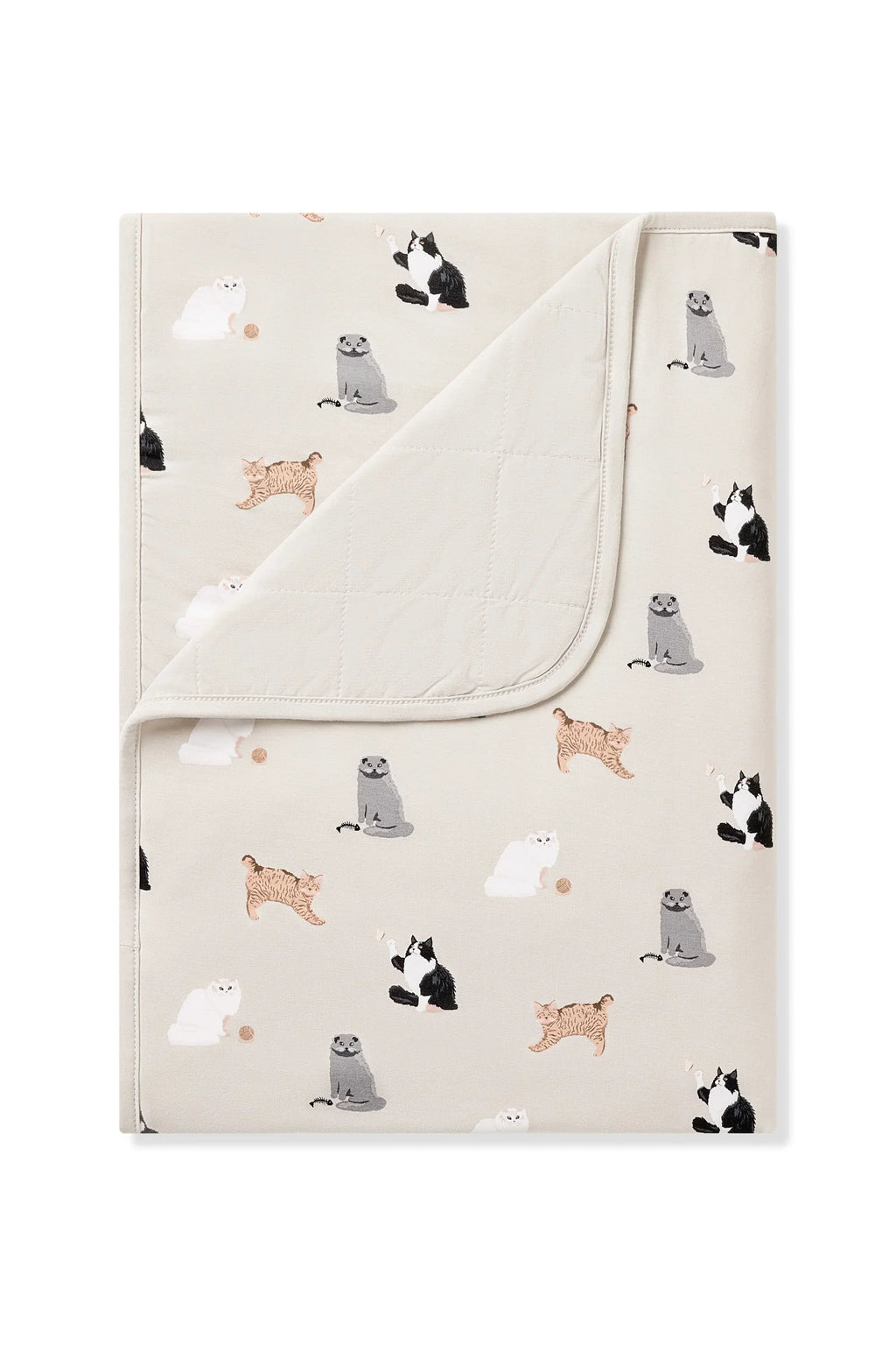 Toddler Blanket in Fluffy Cat 1.0