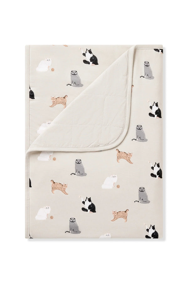 Toddler Blanket in Fluffy Cat 1.0