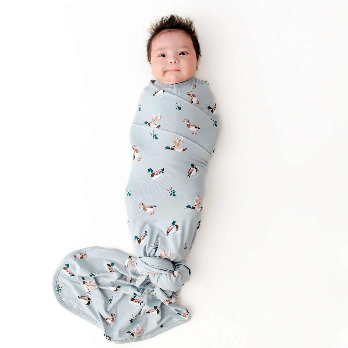 Swaddle Blanket in Mallard Duck Main image