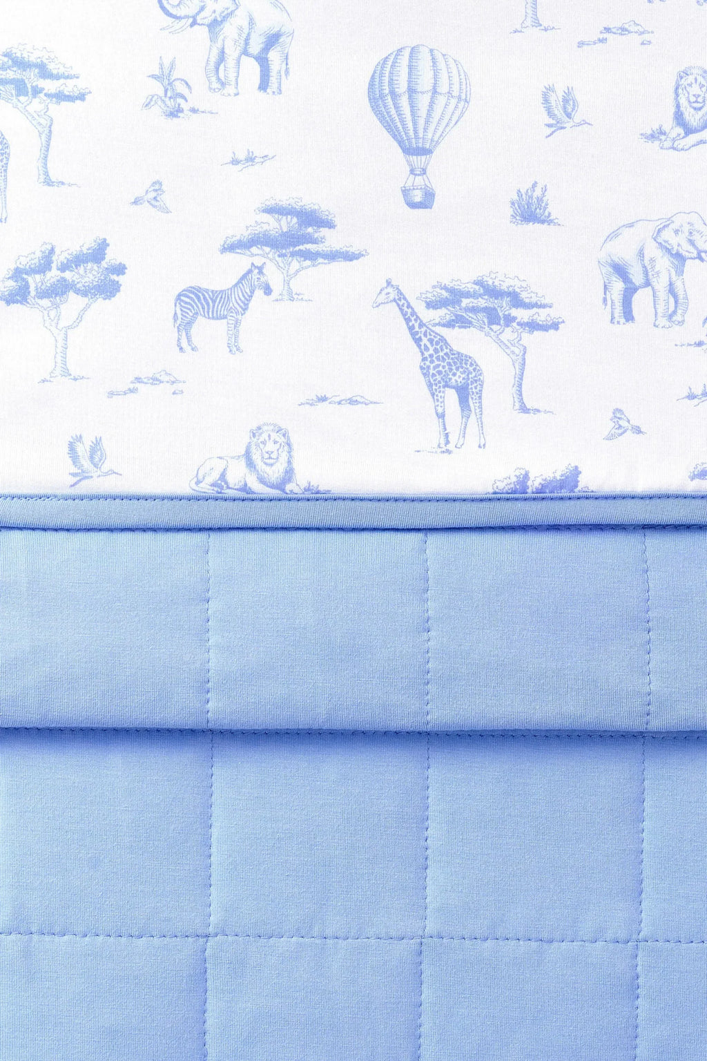 Toddler Blanket in Toile Safari 1.0