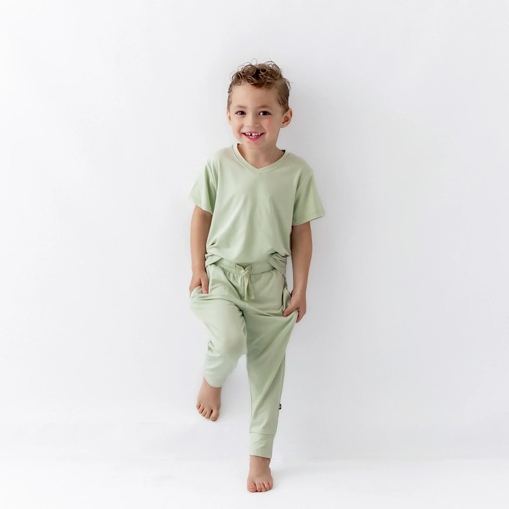 Toddler Jogger Pant in Basil