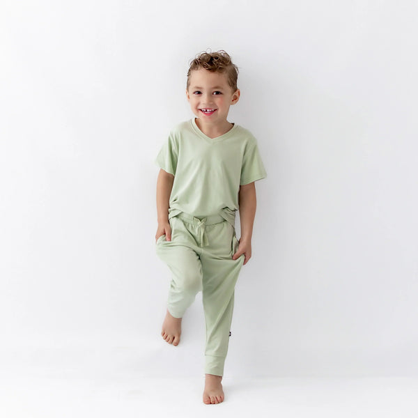 Toddler Jogger Pant in Basil