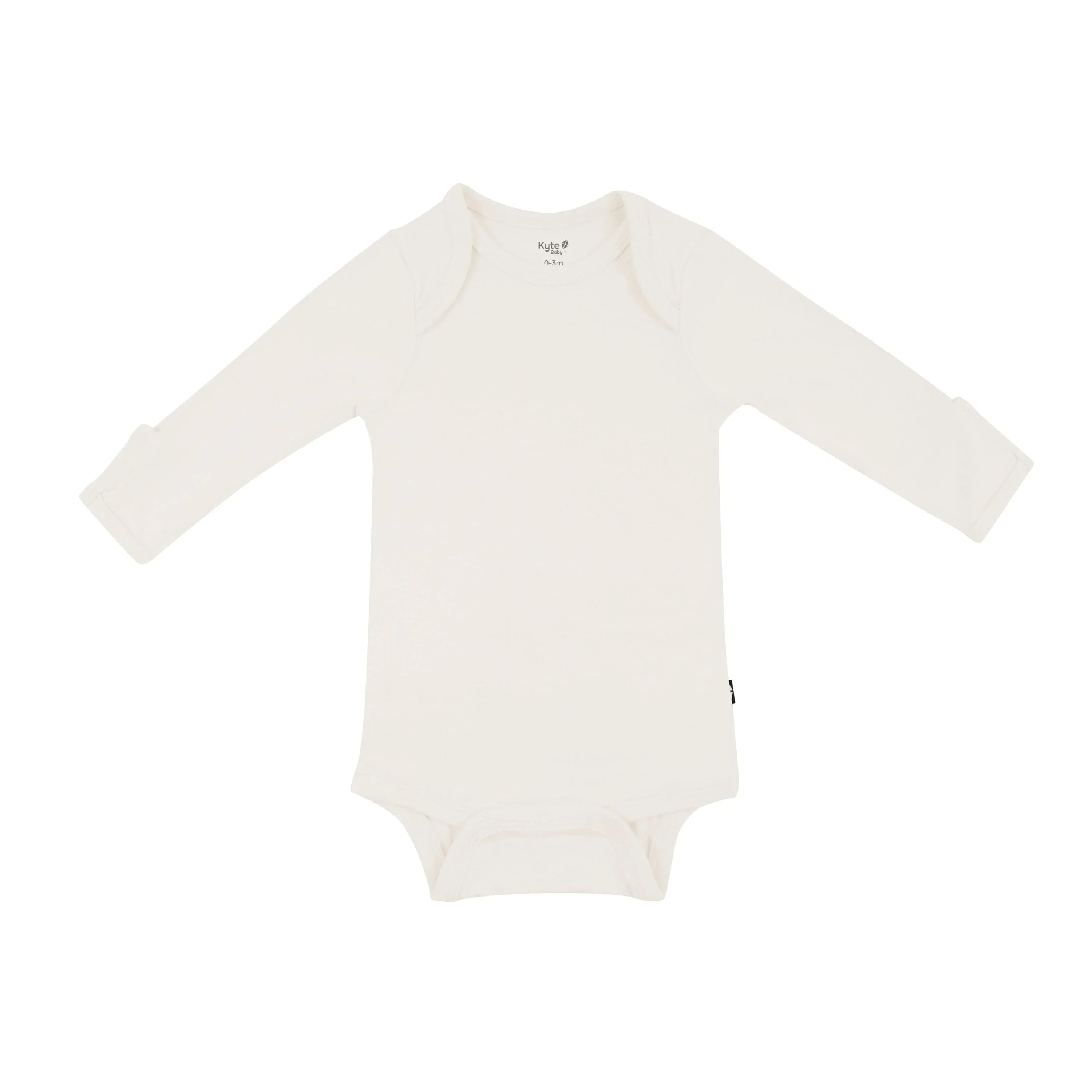 Long Sleeve Bodysuit in Oat Secondary image