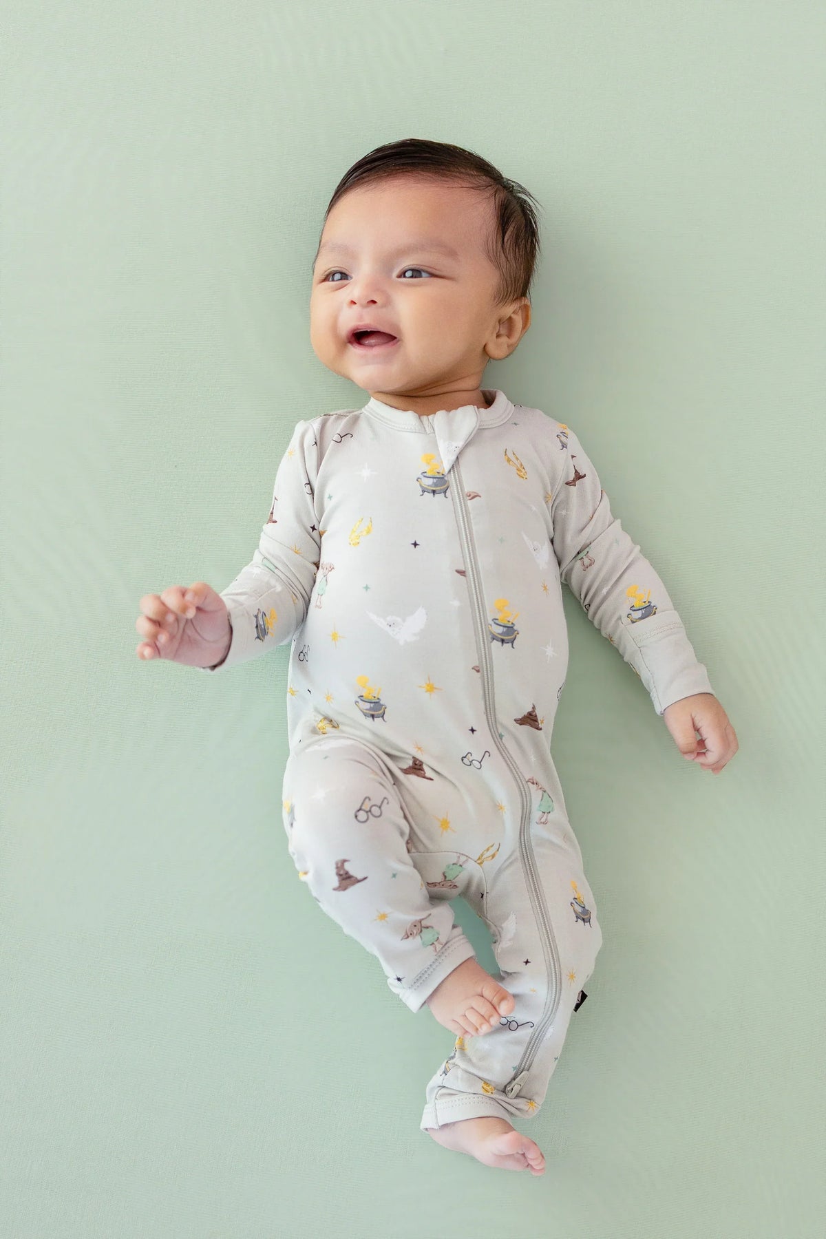 Zippered Romper in Starry Icon Main image