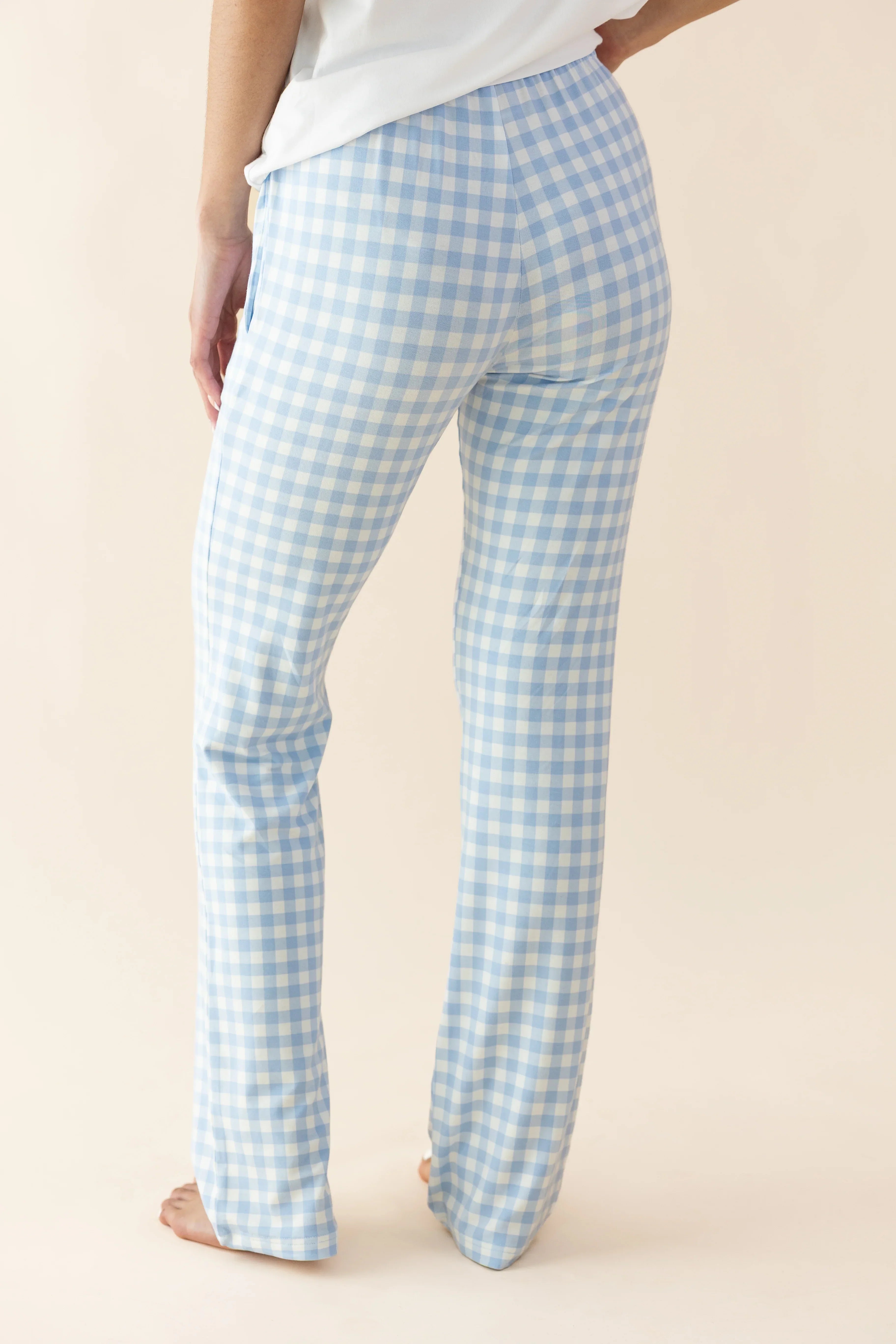 Women's Lounge Pants in Gingham Breeze Secondary image