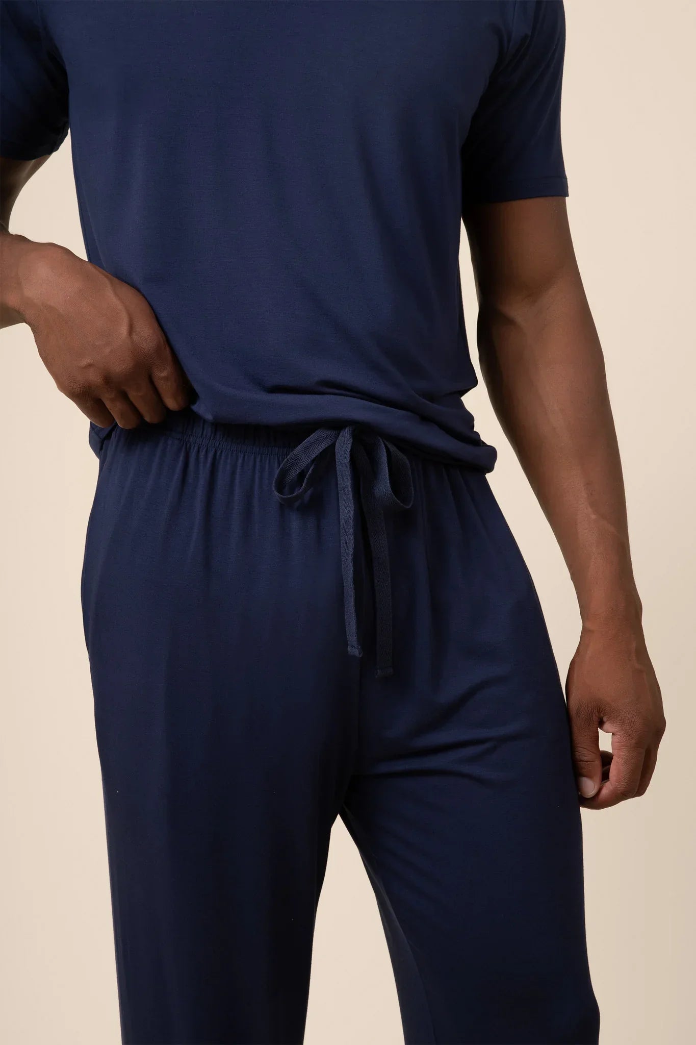 Men's Lounge Pants in Navy Secondary image