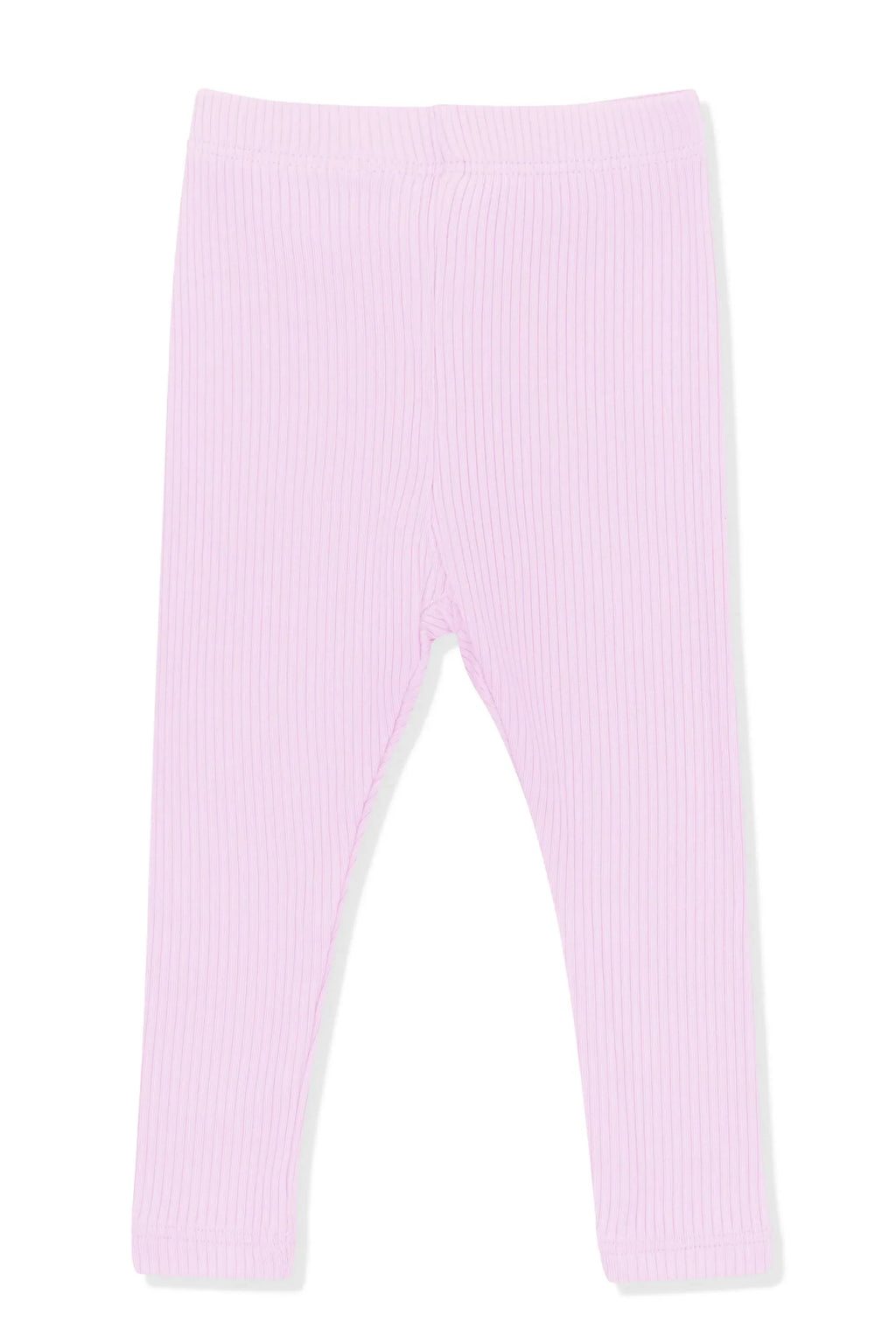 Ribbed Leggings in Thistle