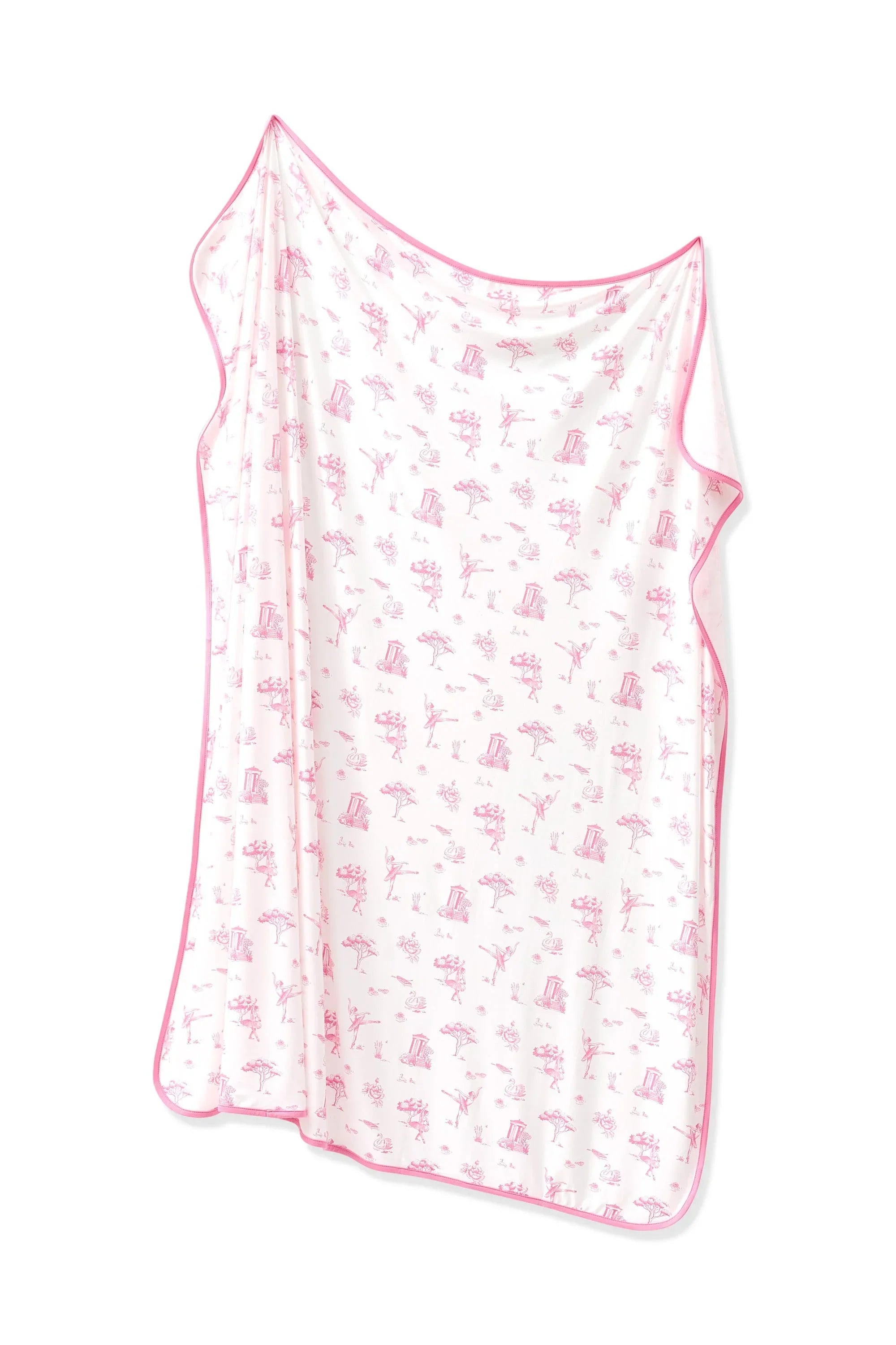 Swaddle Blanket in Toile Ballet Secondary image