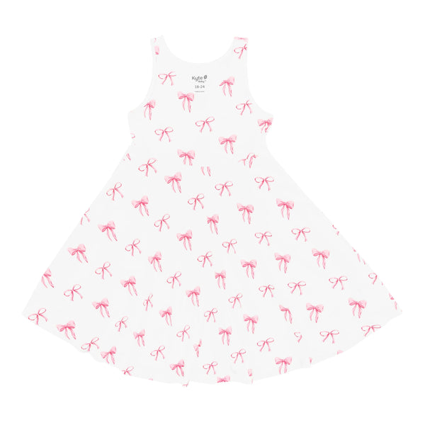 Tank Twirl Dress in Bow