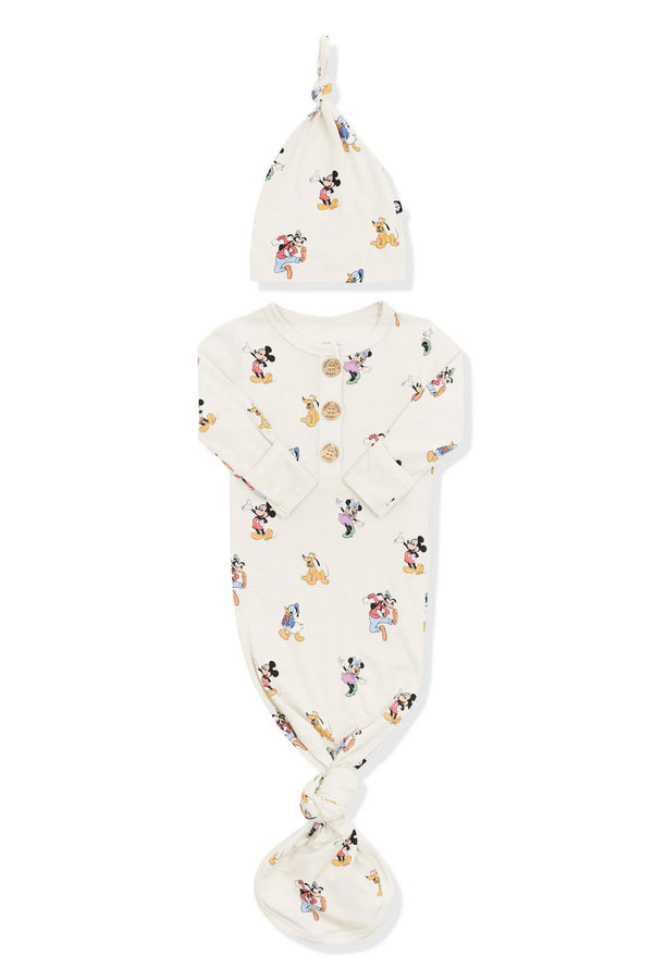 Knotted Gown with Hat Set in Mickey Mouse and Friends
