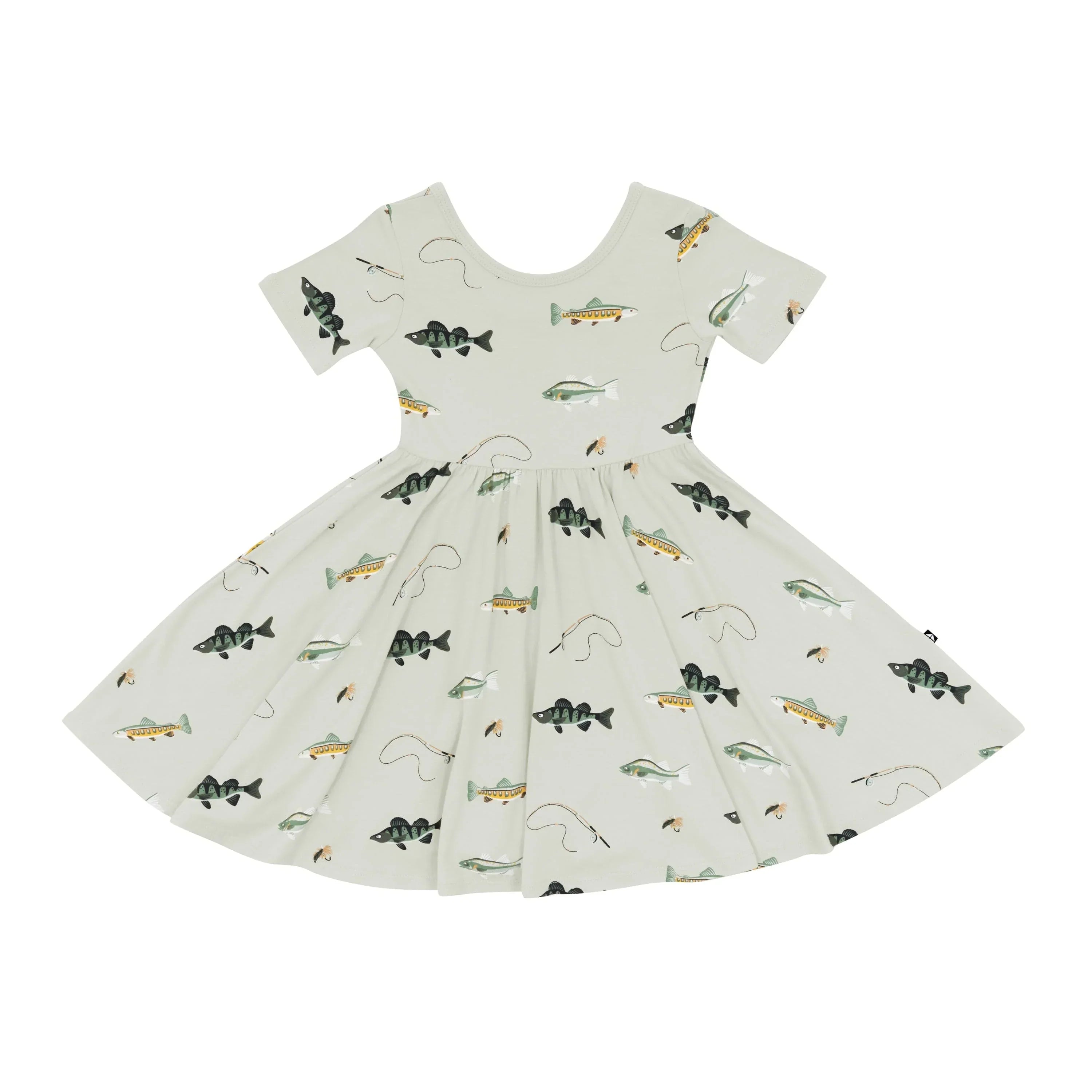 Twirl Dress in Fishing Secondary image