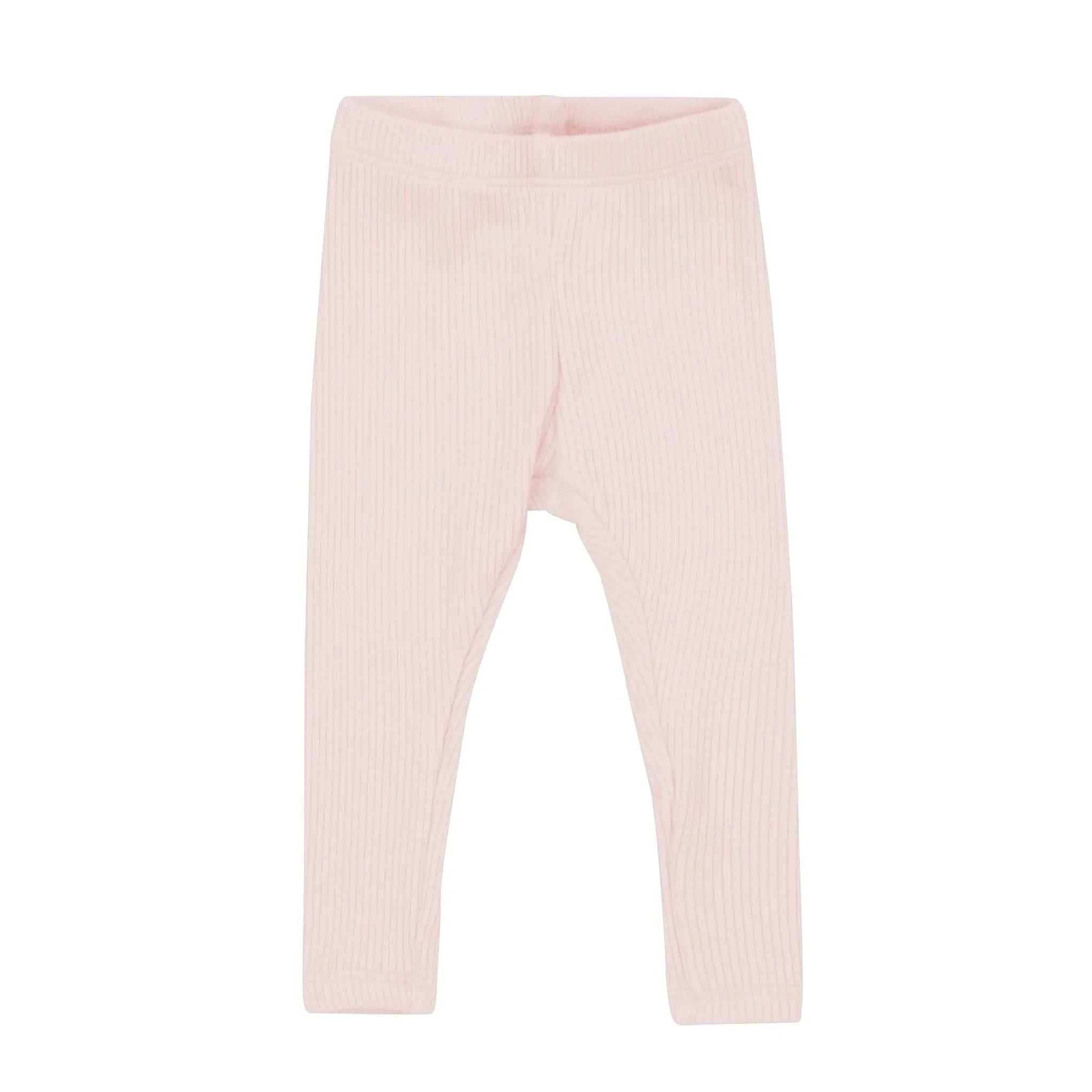 Ribbed Leggings in Blush Secondary image
