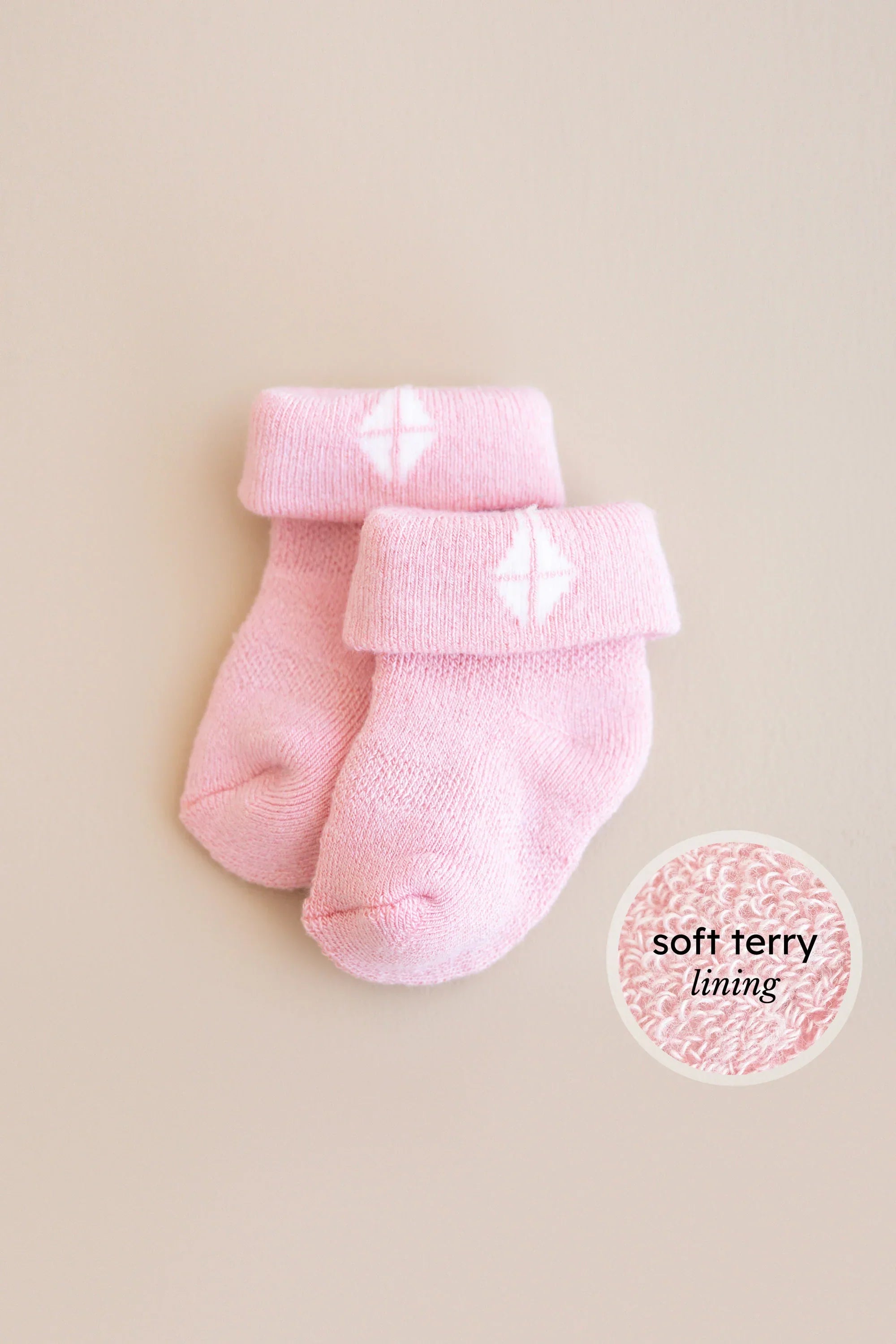Baby 3-Pack Socks in Pastel Secondary image