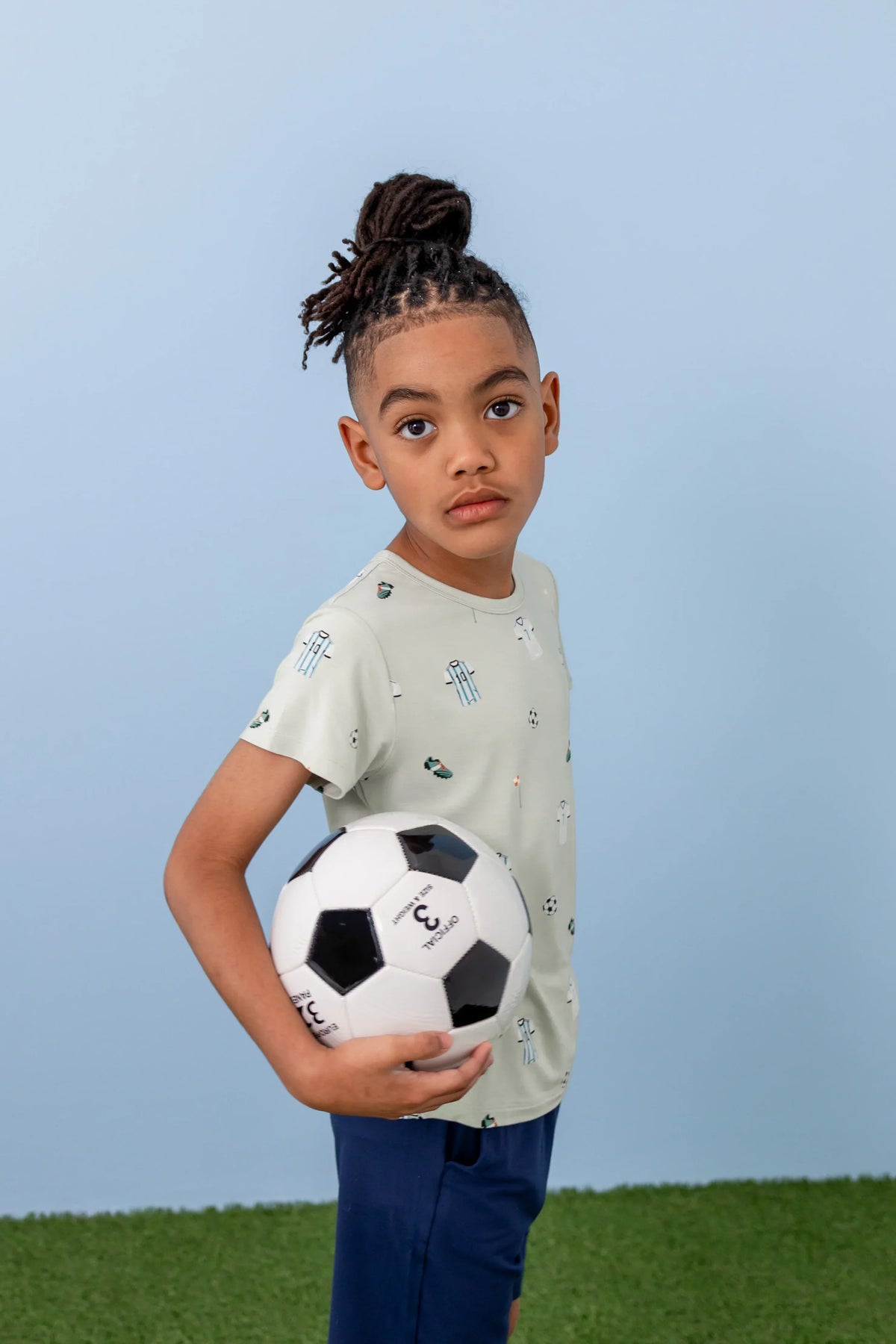 Toddler Basic Tee in Soccer Main image
