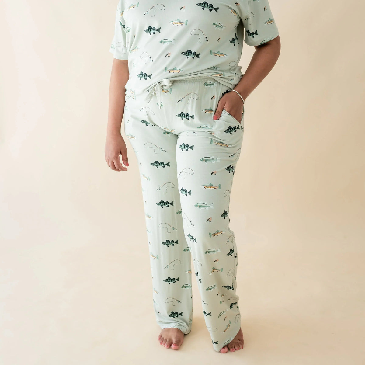 Women's Lounge Pants in Fishing Main image