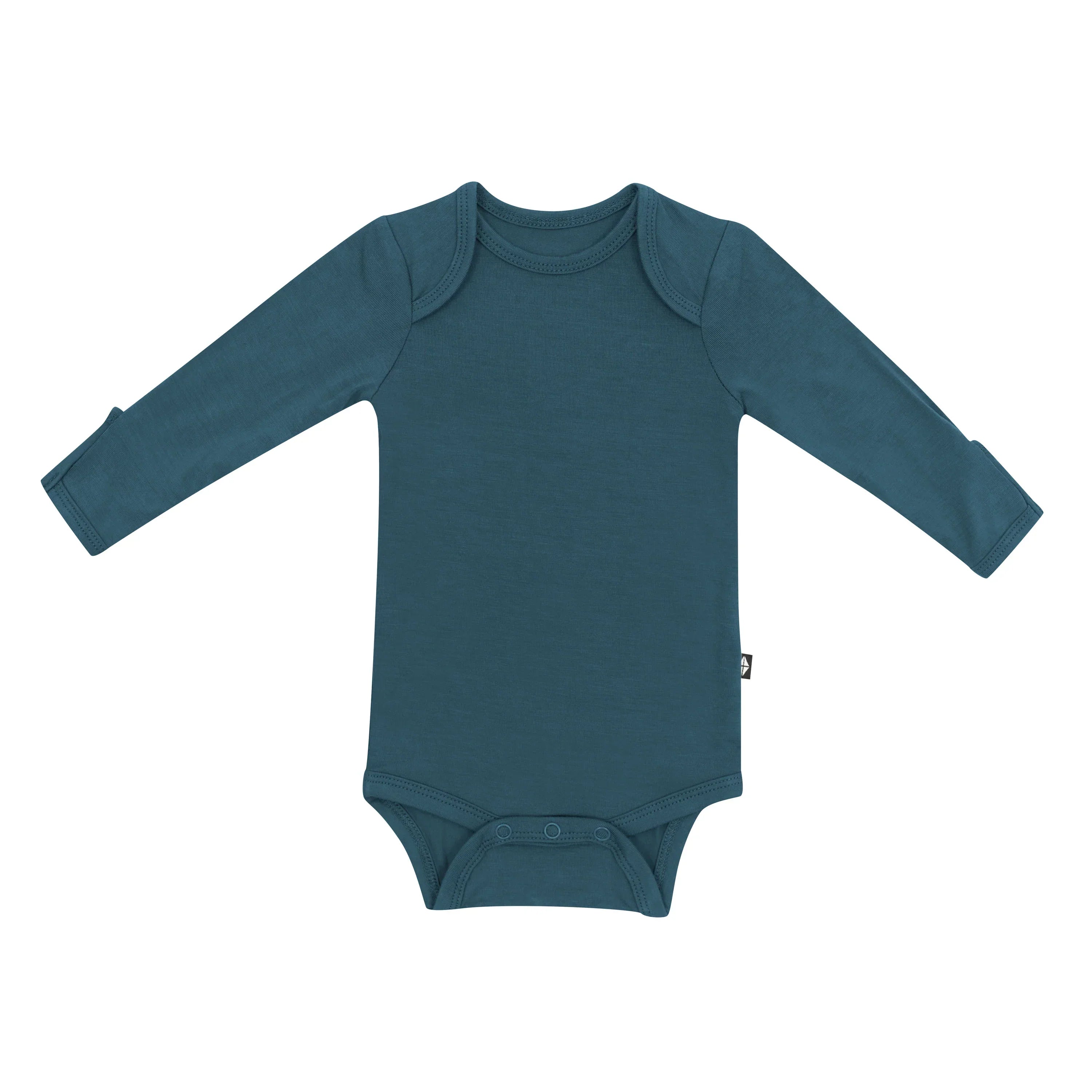 Long Sleeve Bodysuit in Atlantic Secondary image