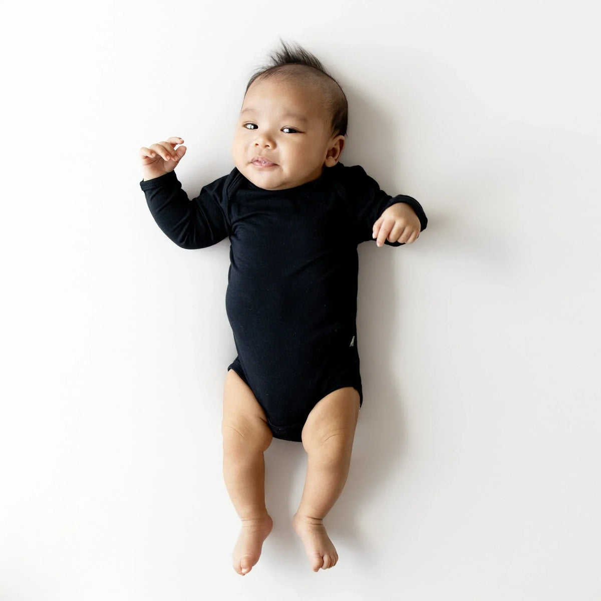 Long Sleeve Bodysuit in Midnight Main image