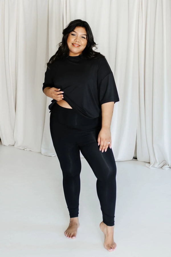 Bamboo Flex Women’s Leggings in Midnight