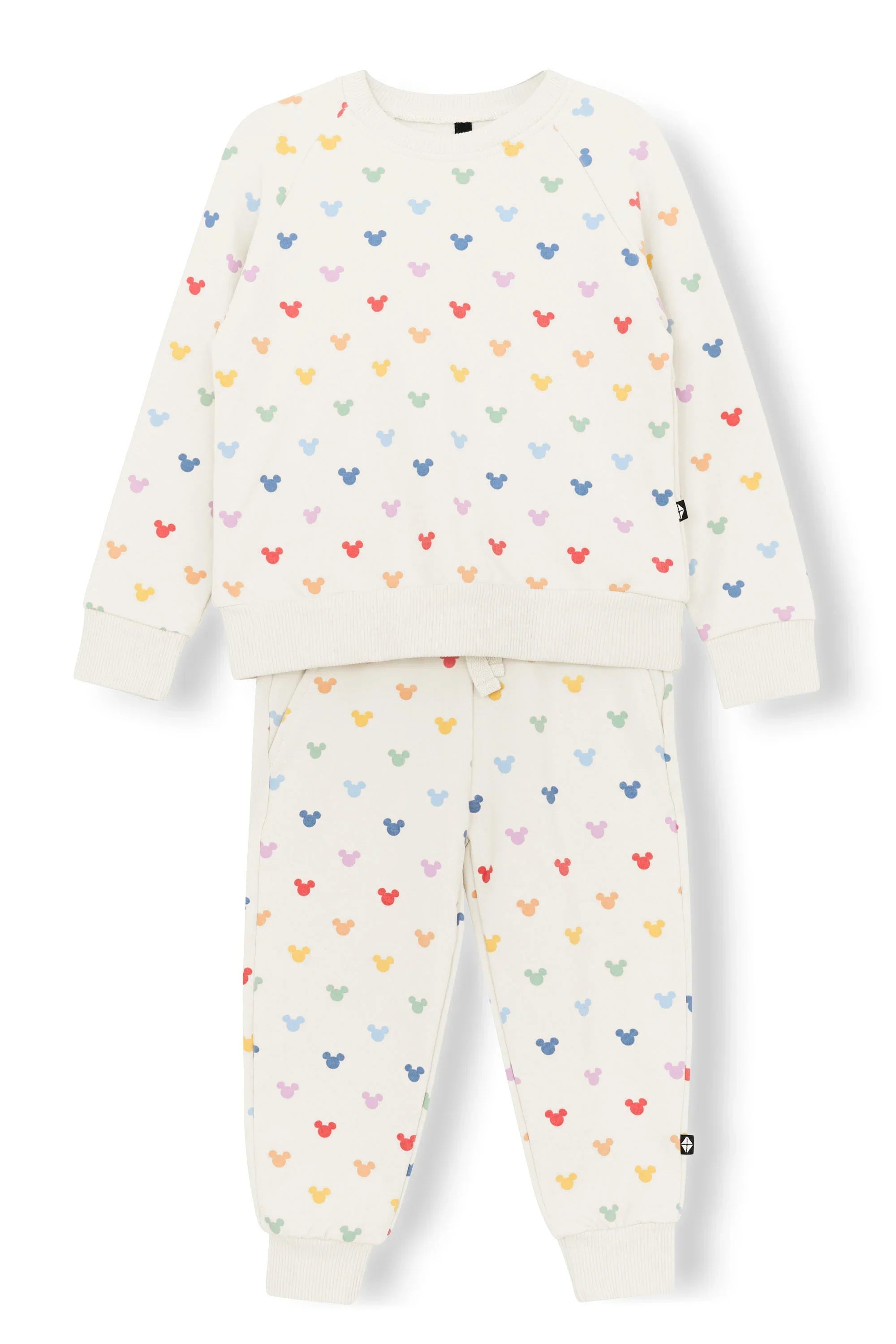 Long Sleeve Jogger Set in Pastel Mickey Mouse Secondary image