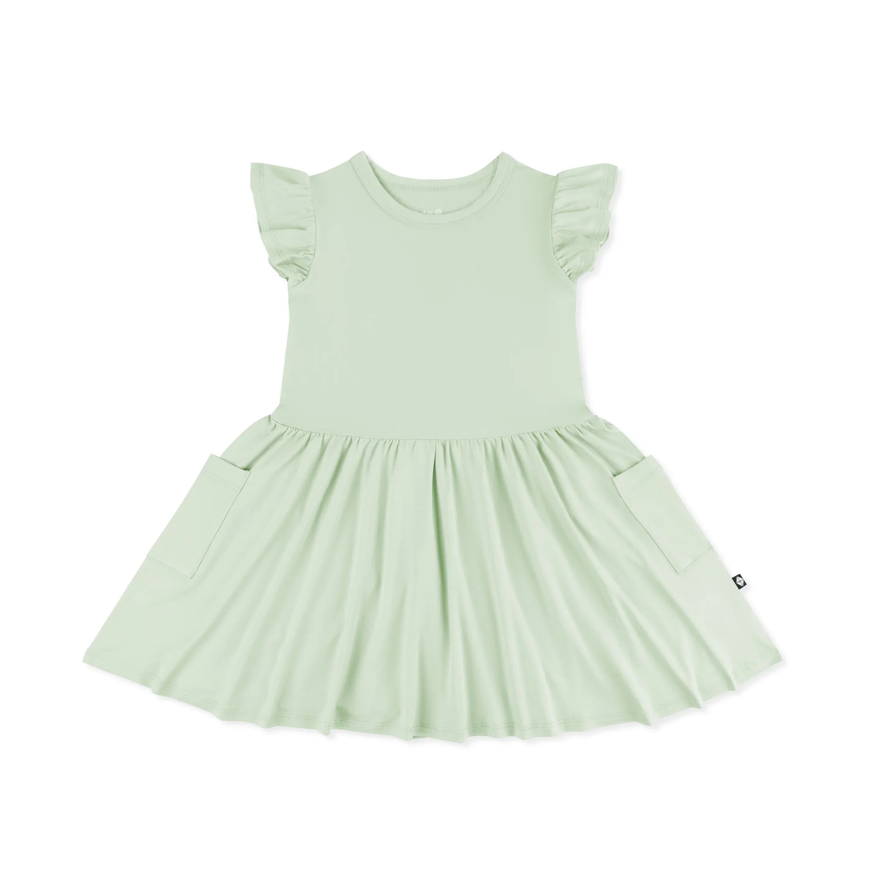 Pocket Dress in Basil Secondary image