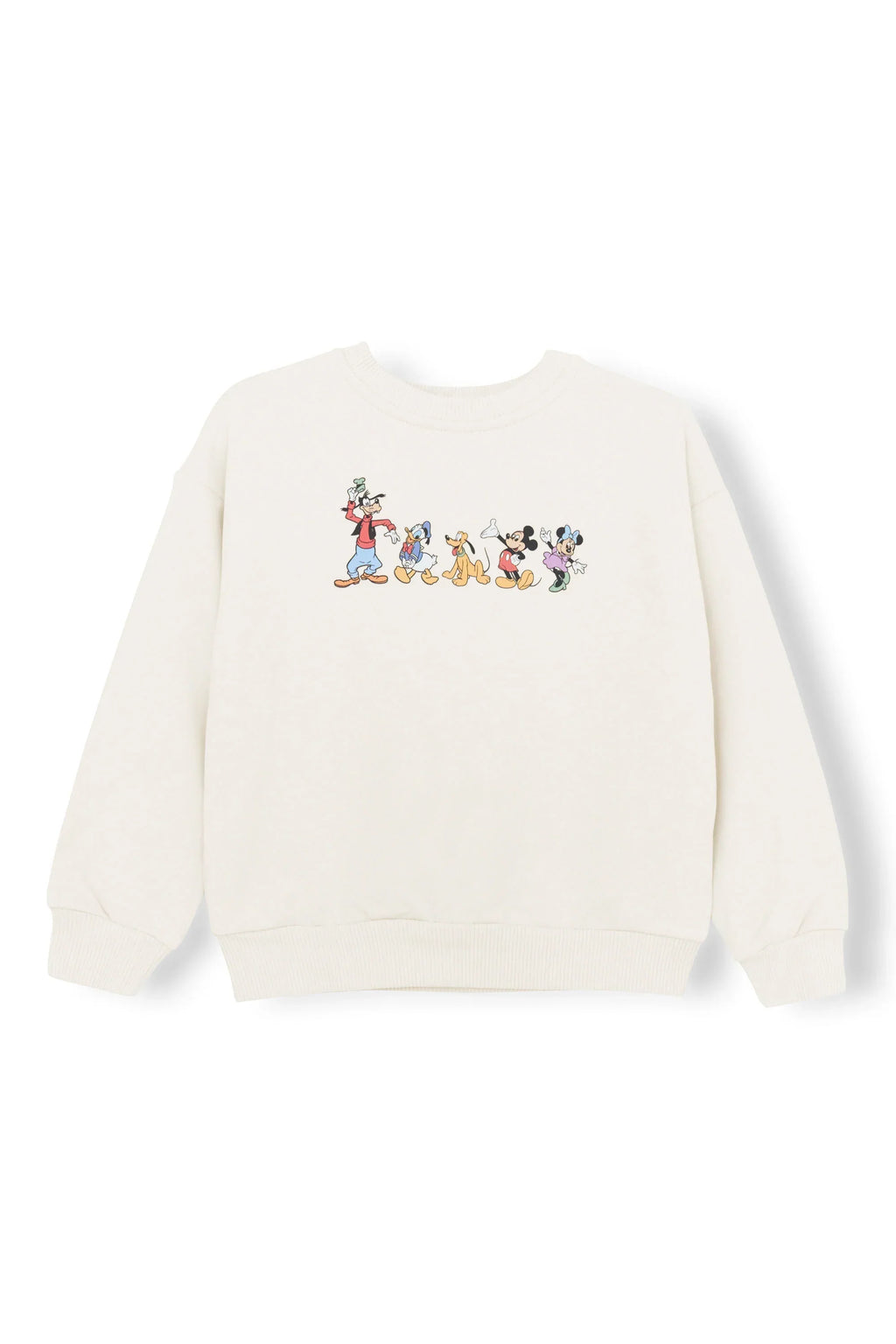 Sweatshirt in Mickey and Friends on Ecru