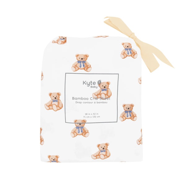 Crib Sheet in Teddy Bear