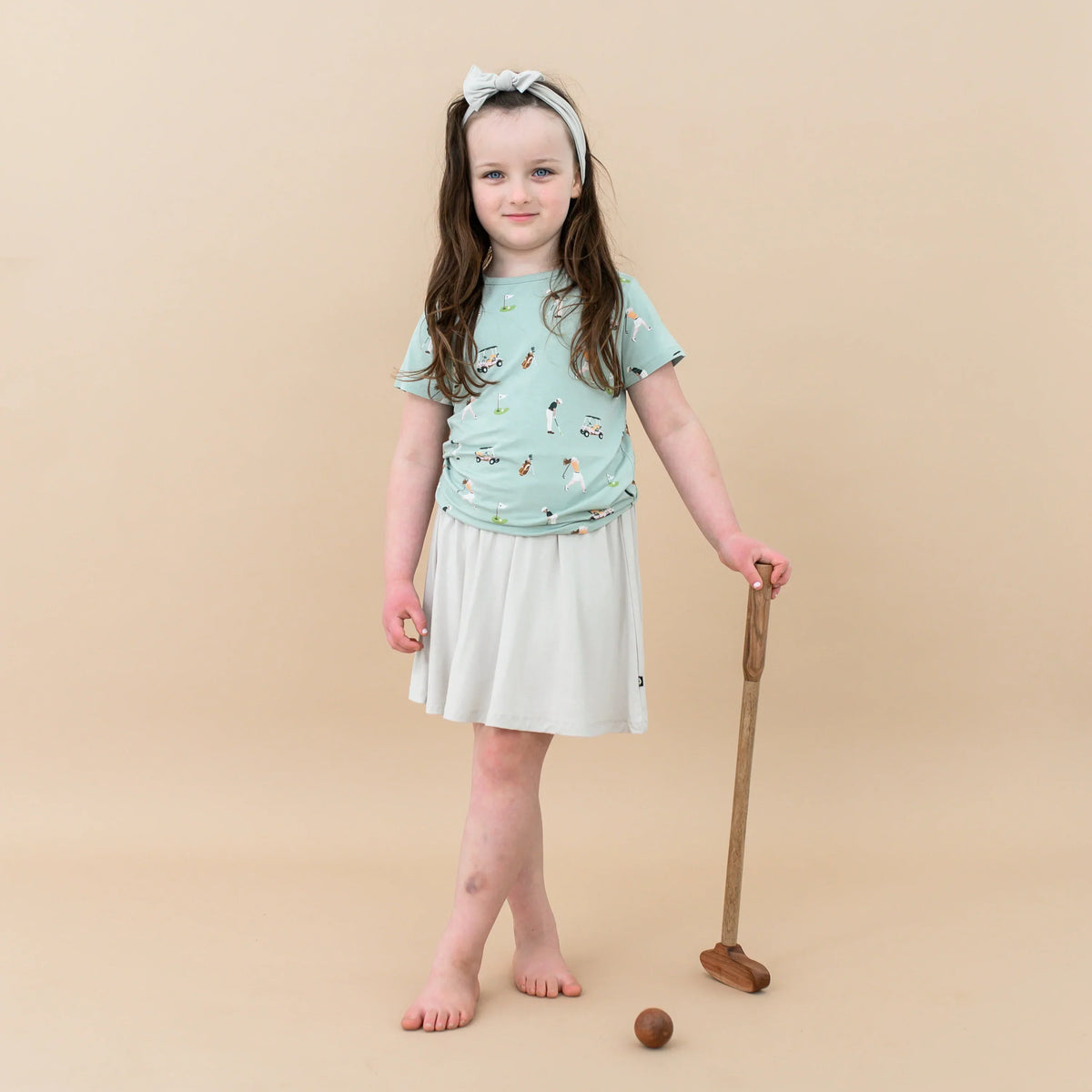 Toddler Basic Tee in Golf Main image