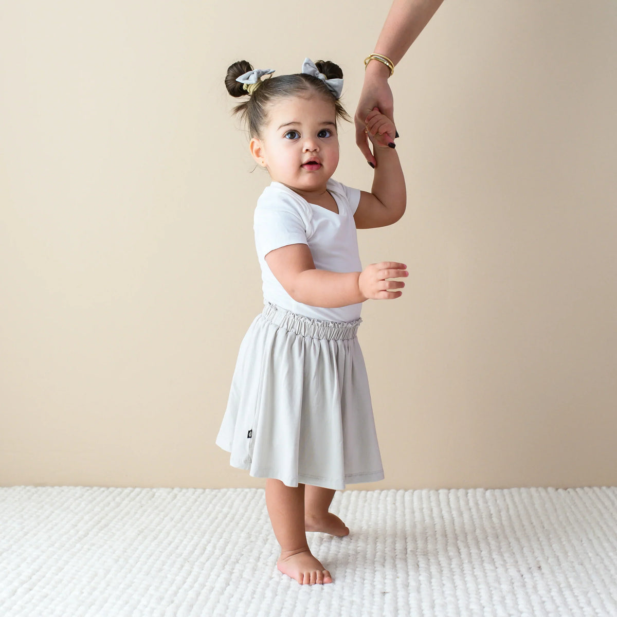 Toddler Skort in Oat Main image