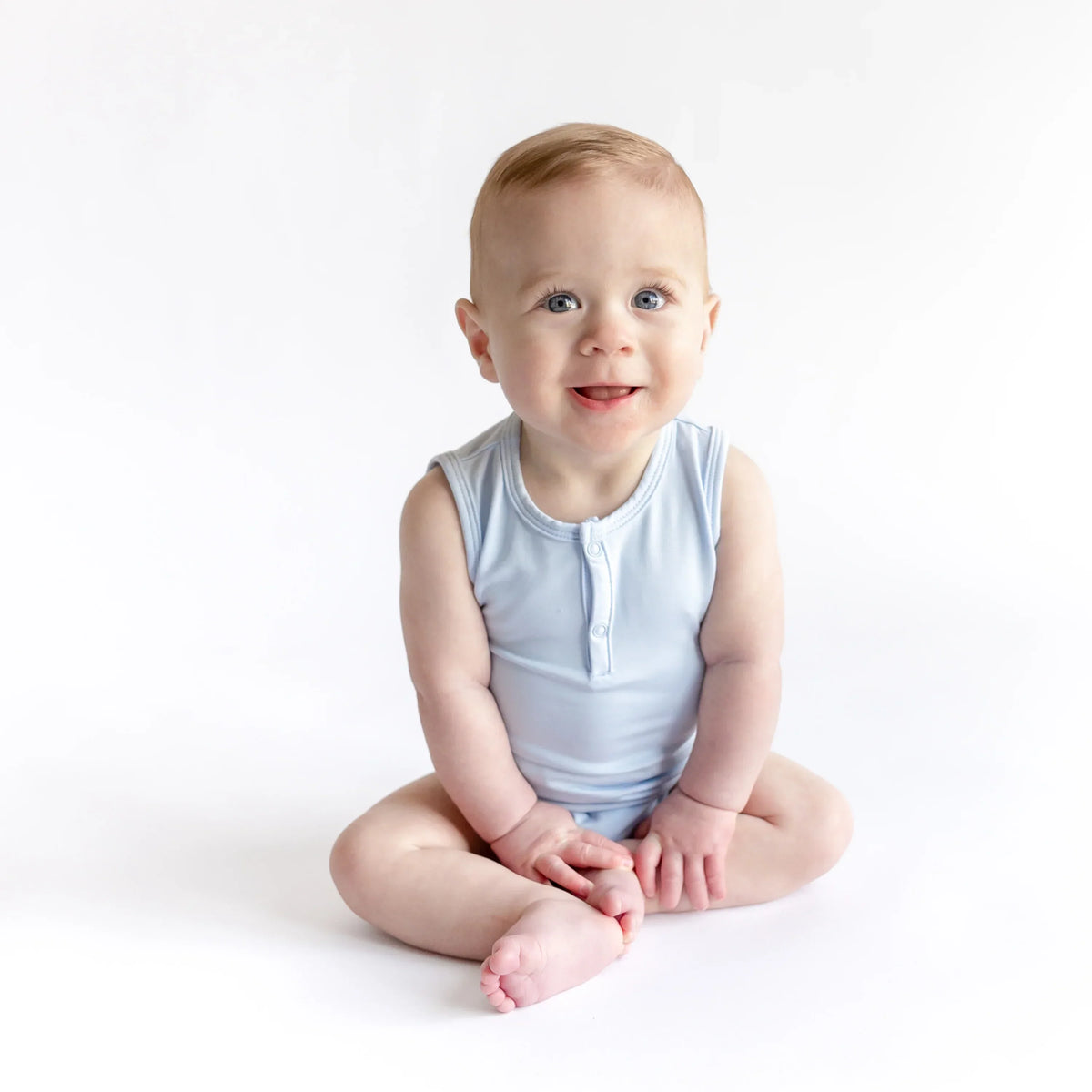 Sleeveless Bodysuit in Breeze Main image