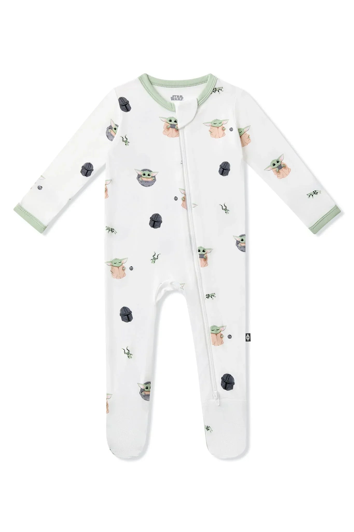 Zippered Footie in Grogu™ Secondary image