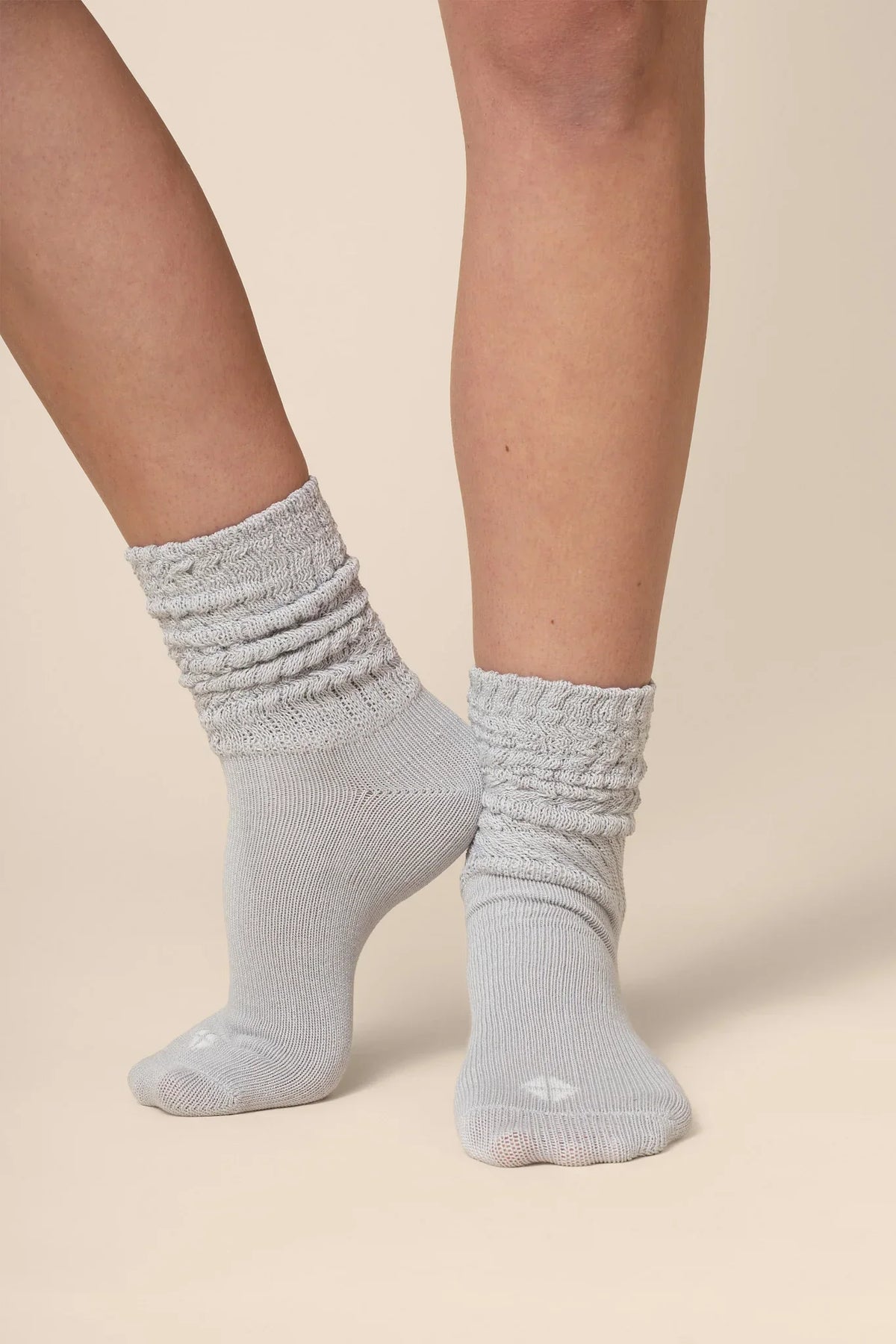 Adult Scrunch Socks in Storm Main image