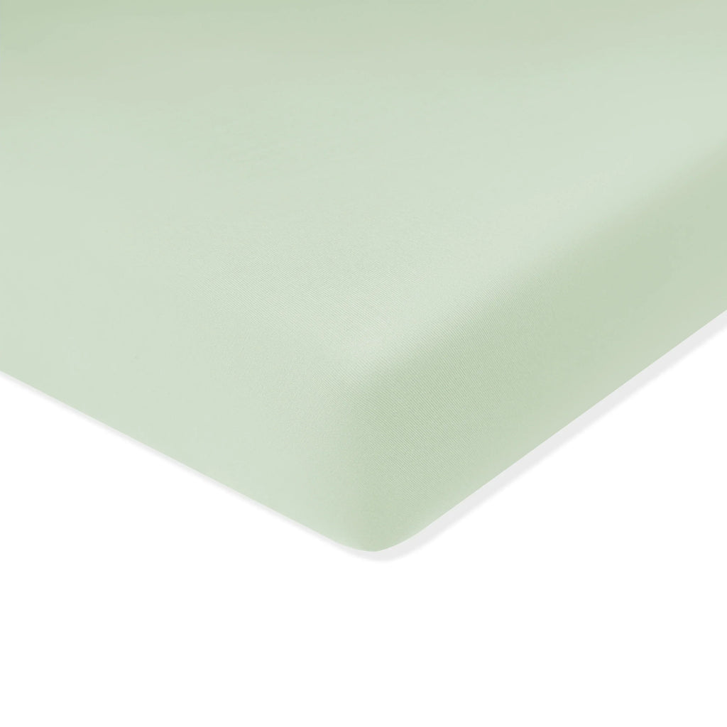 Mini Crib Sheet in Basil