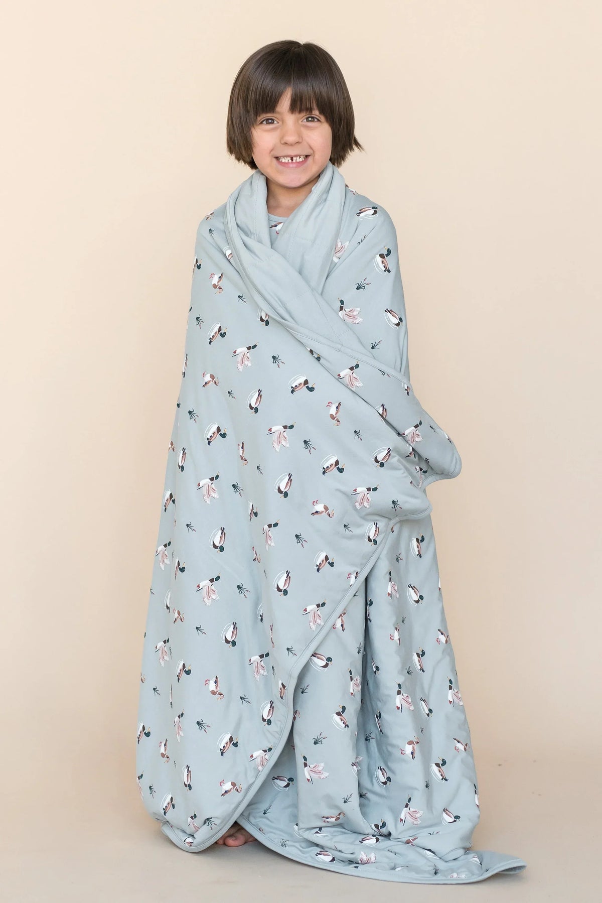Youth Blanket in Mallard Duck 1.0 Main image